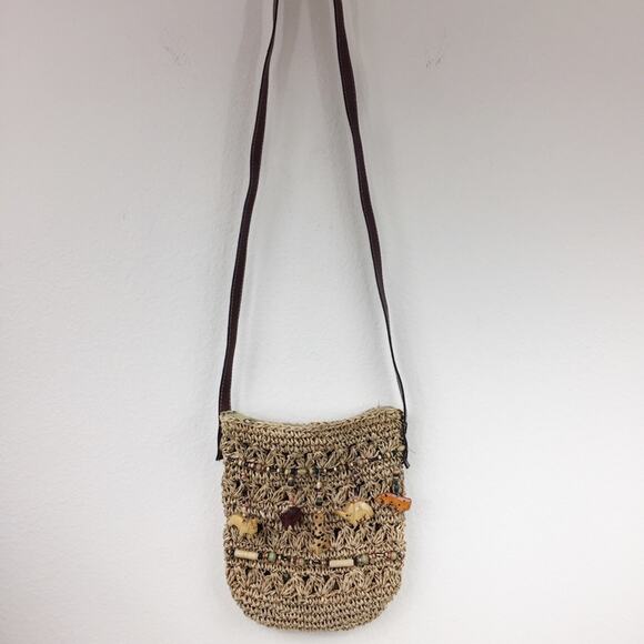 Cappelli | Straw Animal Shoulder Bag - Picture 1 of 7